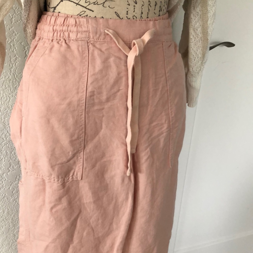 Gap Linen Utility joggers size Small